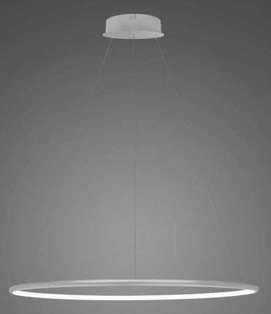 Altavola Design Led Shape függőlámpa 1x30 W ezüst LA073/P_80_in_4k_silver_dimm