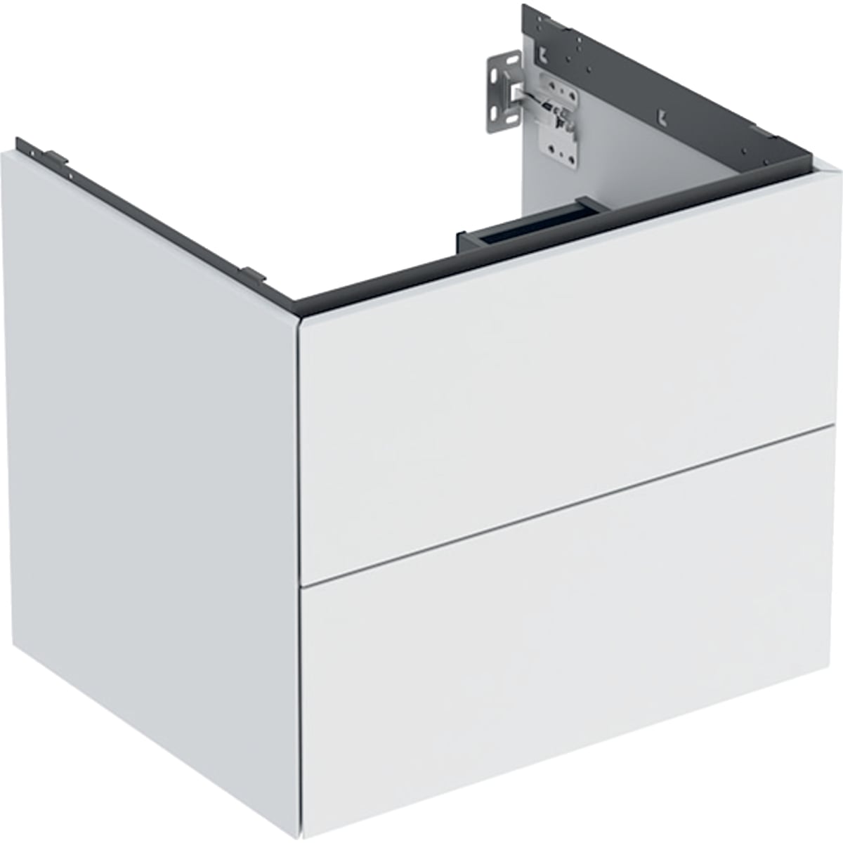 Geberit One szekrény 59.2x47x50.4 cm mosdókagyló alá akasztható fehér 505.261.00.2