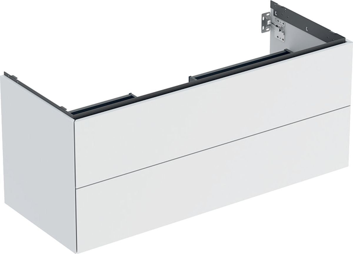 Geberit One szekrény 118.4x47x50.4 cm mosdókagyló alá akasztható fehér 505.265.00.2