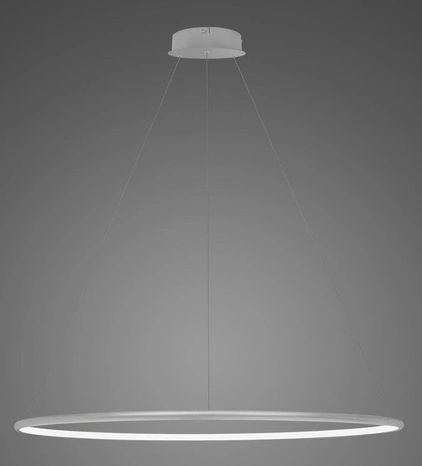 Altavola Design Led Shape függőlámpa 1x38 W ezüst LA073/P_100_in_4k_silver_dimm