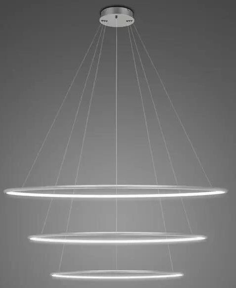 Altavola Design Led Shape függőlámpa 1x91 W ezüst LA075/P_100_in_4k_silver