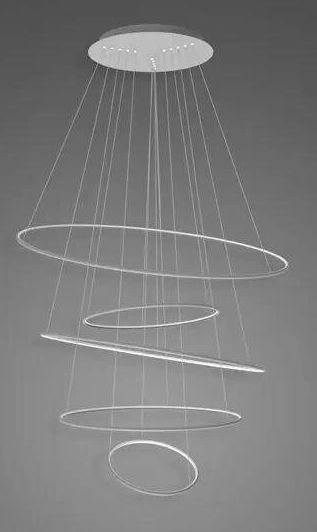 Altavola Design Led Shape függőlámpa 1x151 W ezüst LA085/P_120_in_3k_silver_dimm