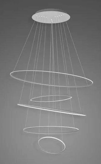 Altavola Design Led Shape függőlámpa 1x151 W ezüst LA085/P_120_in_3k_silver