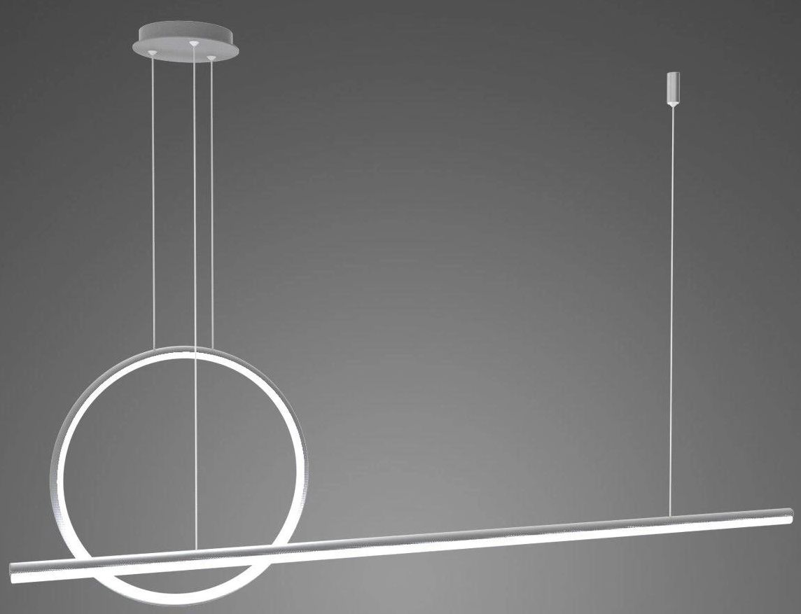 Altavola Design Led Shape függőlámpa 1x23 W ezüst LA087/PX143_40_4k_silver