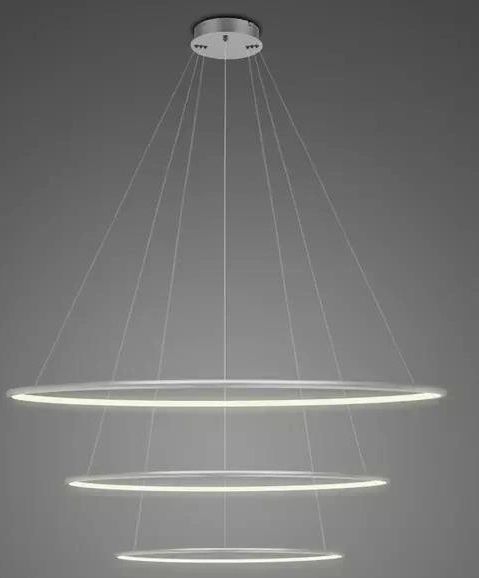 Altavola Design Led Shape függőlámpa 1x68 W ezüst LA075/P_80_in_3k_silver