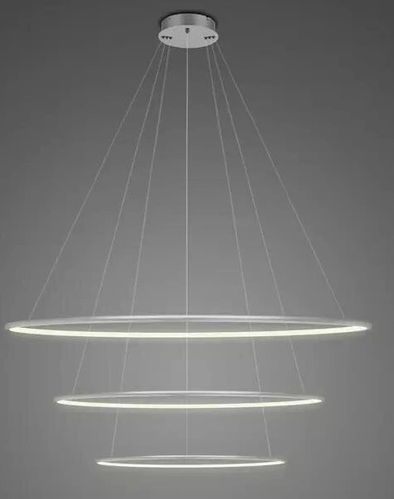 Altavola Design Led Shape függőlámpa 1x68 W ezüst LA075/P_80_in_4k_silver_dimm