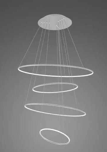 Altavola Design Led Shape függőlámpa 1x106 W ezüst LA084/P_100_in_3k_silver_Dali