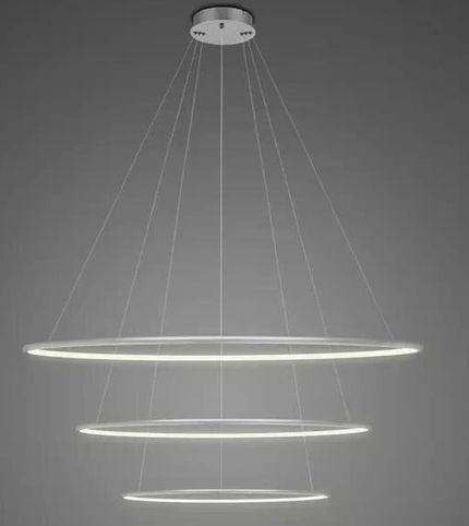 Altavola Design Led Shape függőlámpa 1x106 W ezüst LA075/P_80_in_3k_silver_Dali