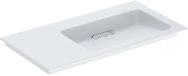 Geberit One mosdótál 90x48 cm négyszögletes beépíthető fehér 505.013.00.1