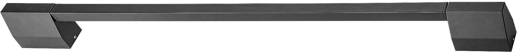 Rabalux Zilina kültéri fali lámpa 1x8 W fekete 77052