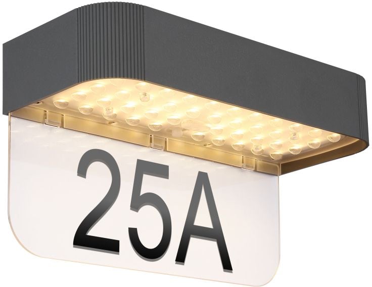 Globo Lighting Solar függő napelemes lámpa 1x6 W szürke 36790