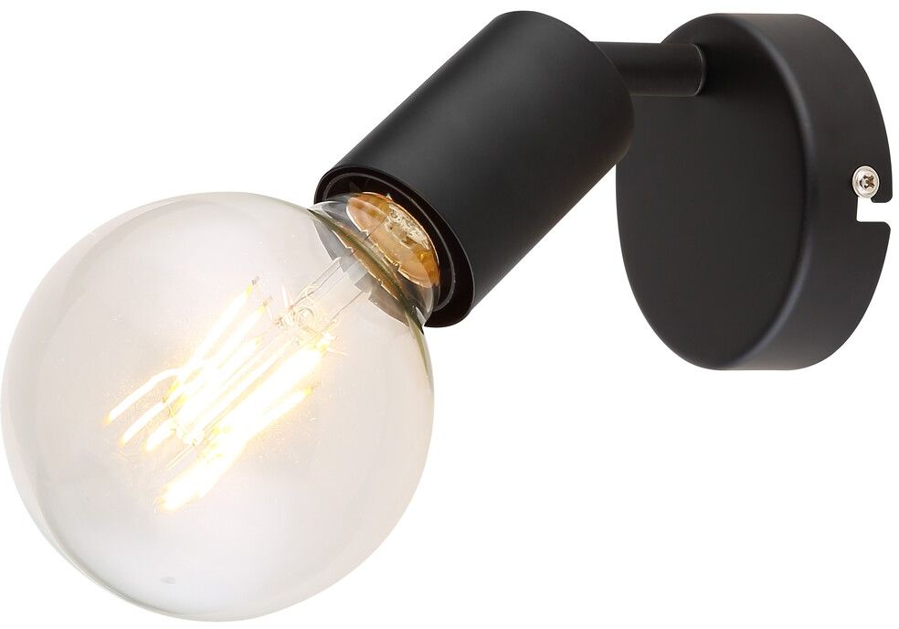 Rabalux Lamar oldalfali lámpa 1x40 W fekete 3986