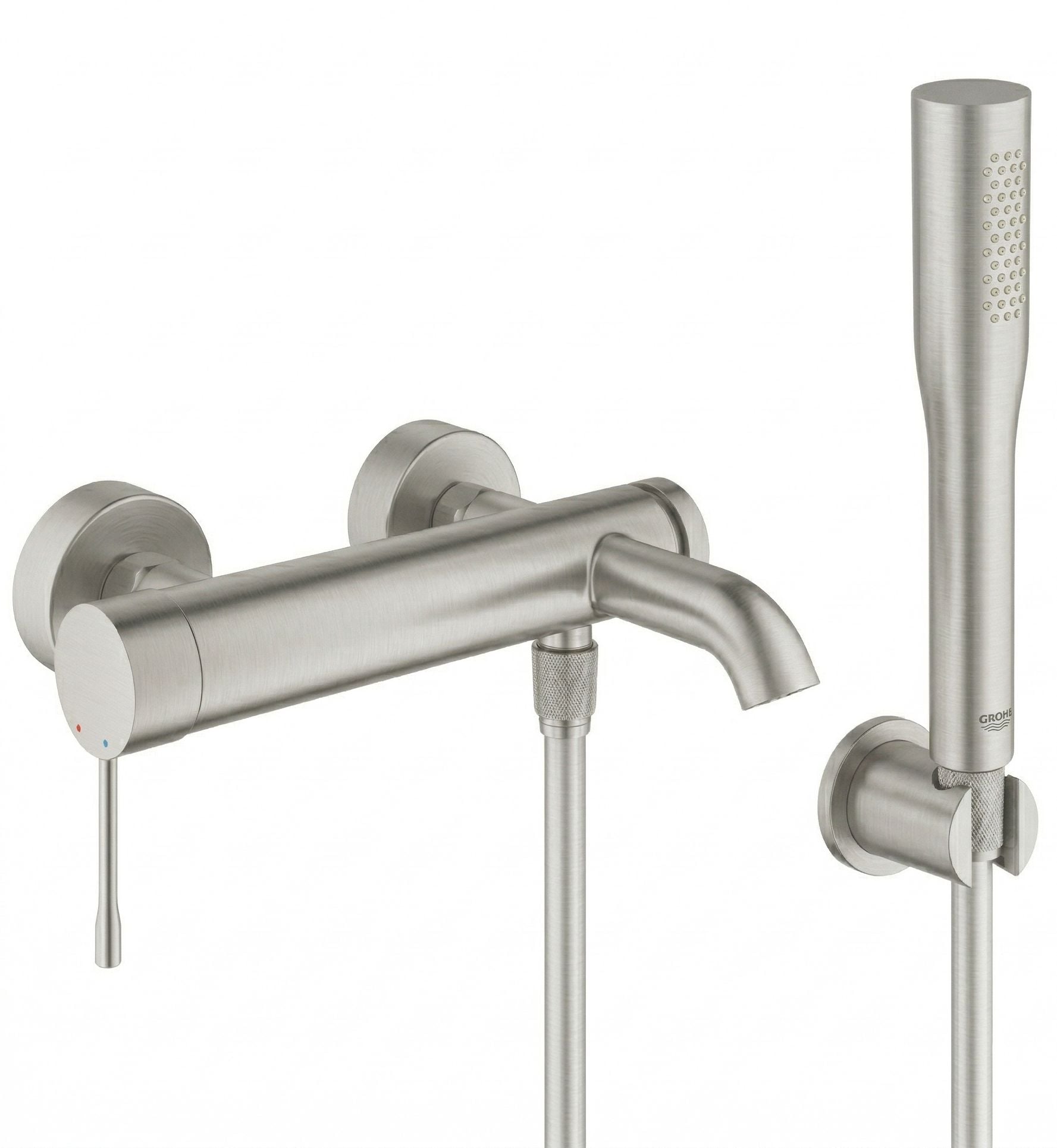 Készlet kád és zuhany csaptelep Grohe Essence 33624DC1, zuhanyfej Grohe Euphoria 27400DC0, 27074DC0, 28362DC1