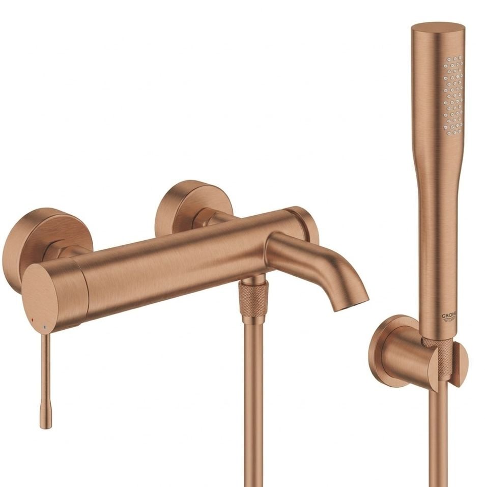 Készlet kád és zuhany csaptelep Grohe Essence 33624DL1, zuhanyfej Grohe Euphoria 27400DL0, 27074DL0, 28362DA1