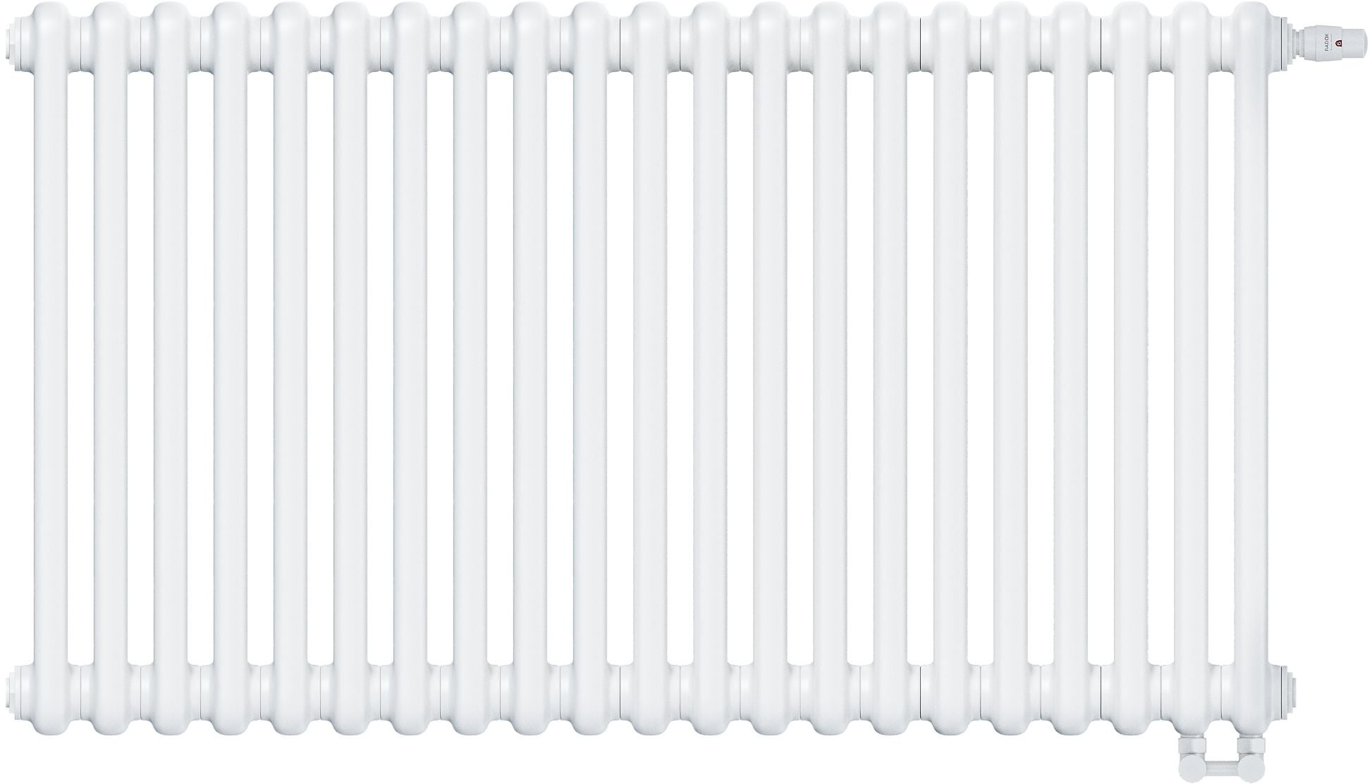 Irsap Tesi 3 szobai radiátor 56.5x94.5 cm podłączenie alsó fehér IRS-TES-3056-21-B 25