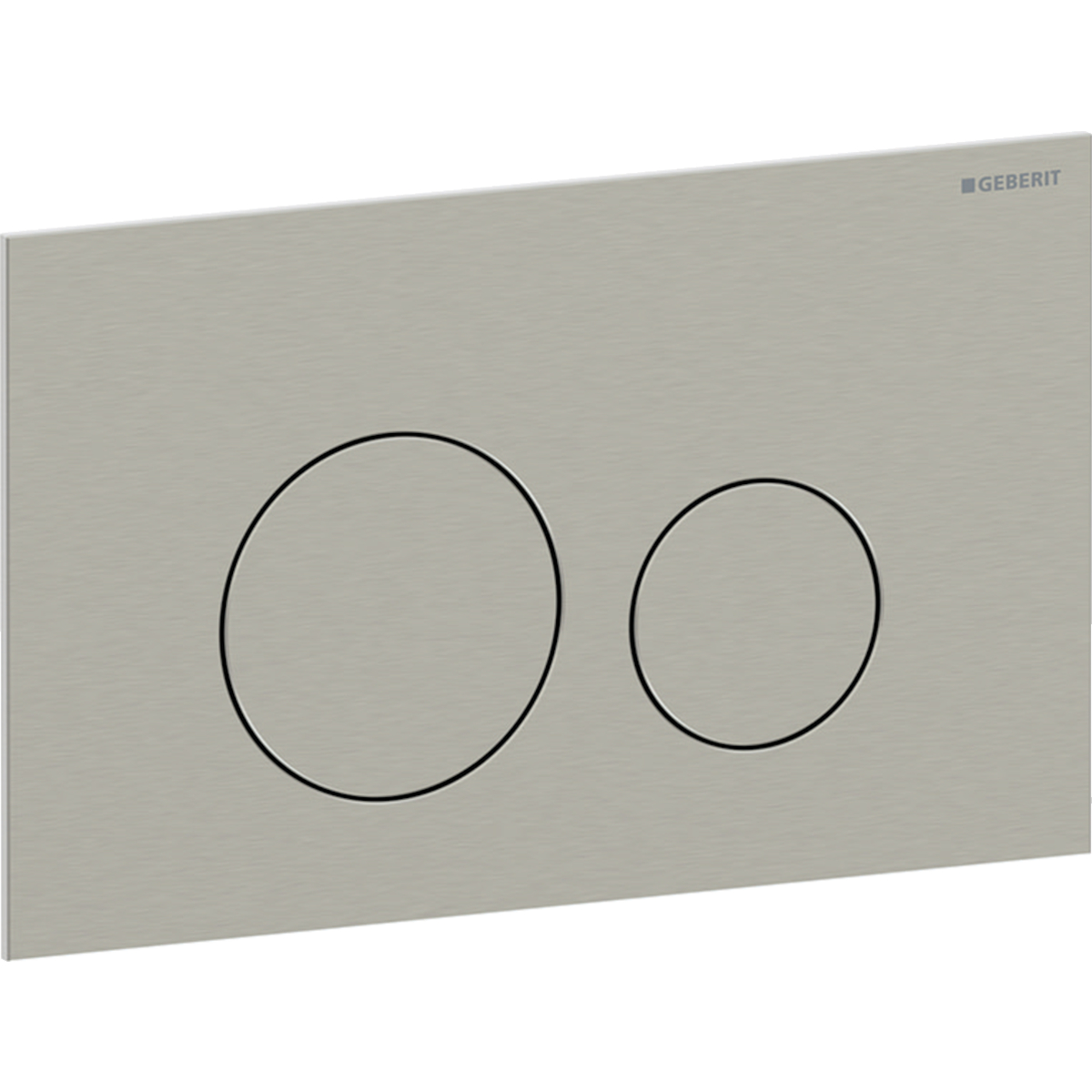 Geberit Sigma40 öblítő gomb WC-hez acél 115.628.ID.1