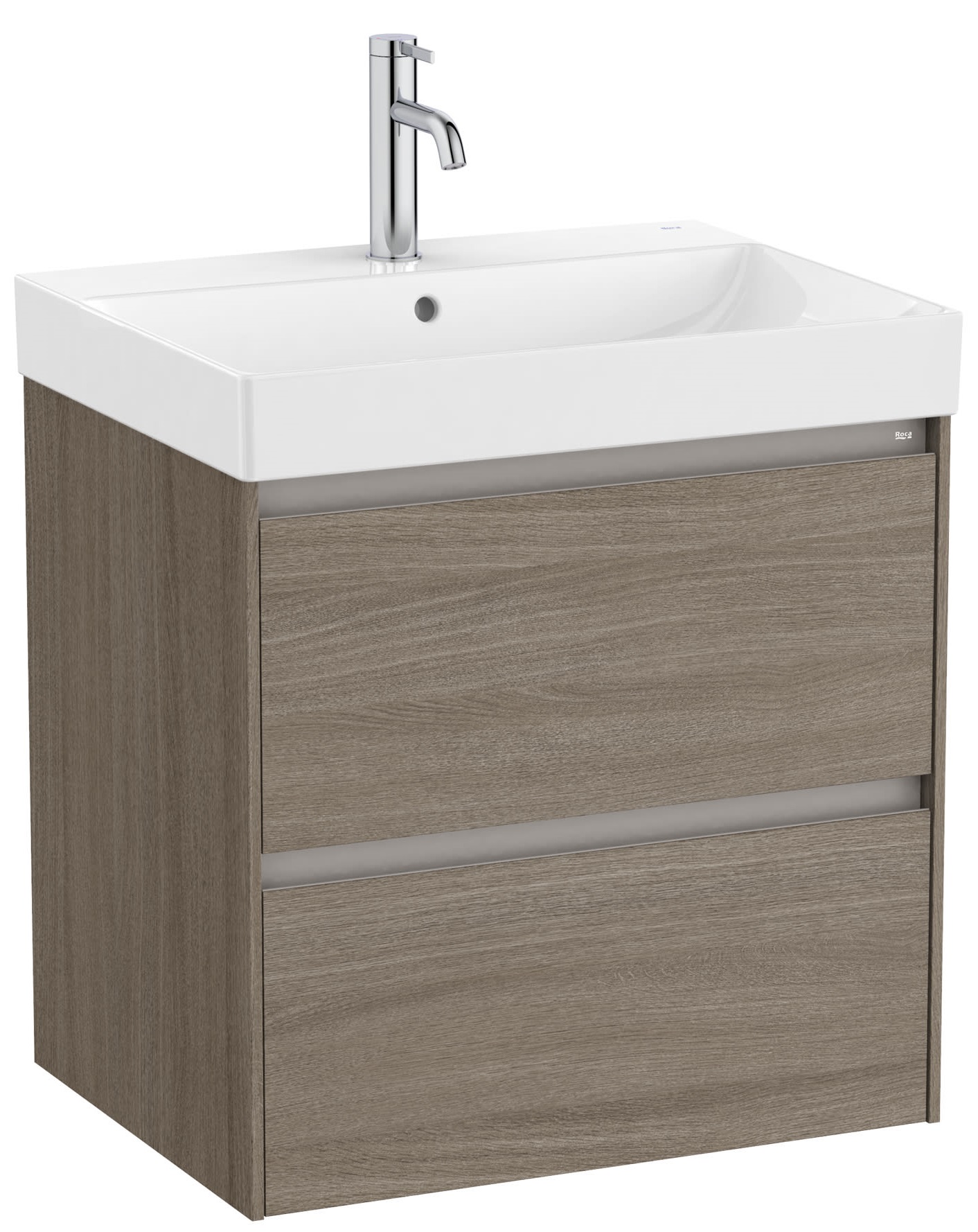 Roca Ona mosdó szekrénnyel 50 cm barna A851688511