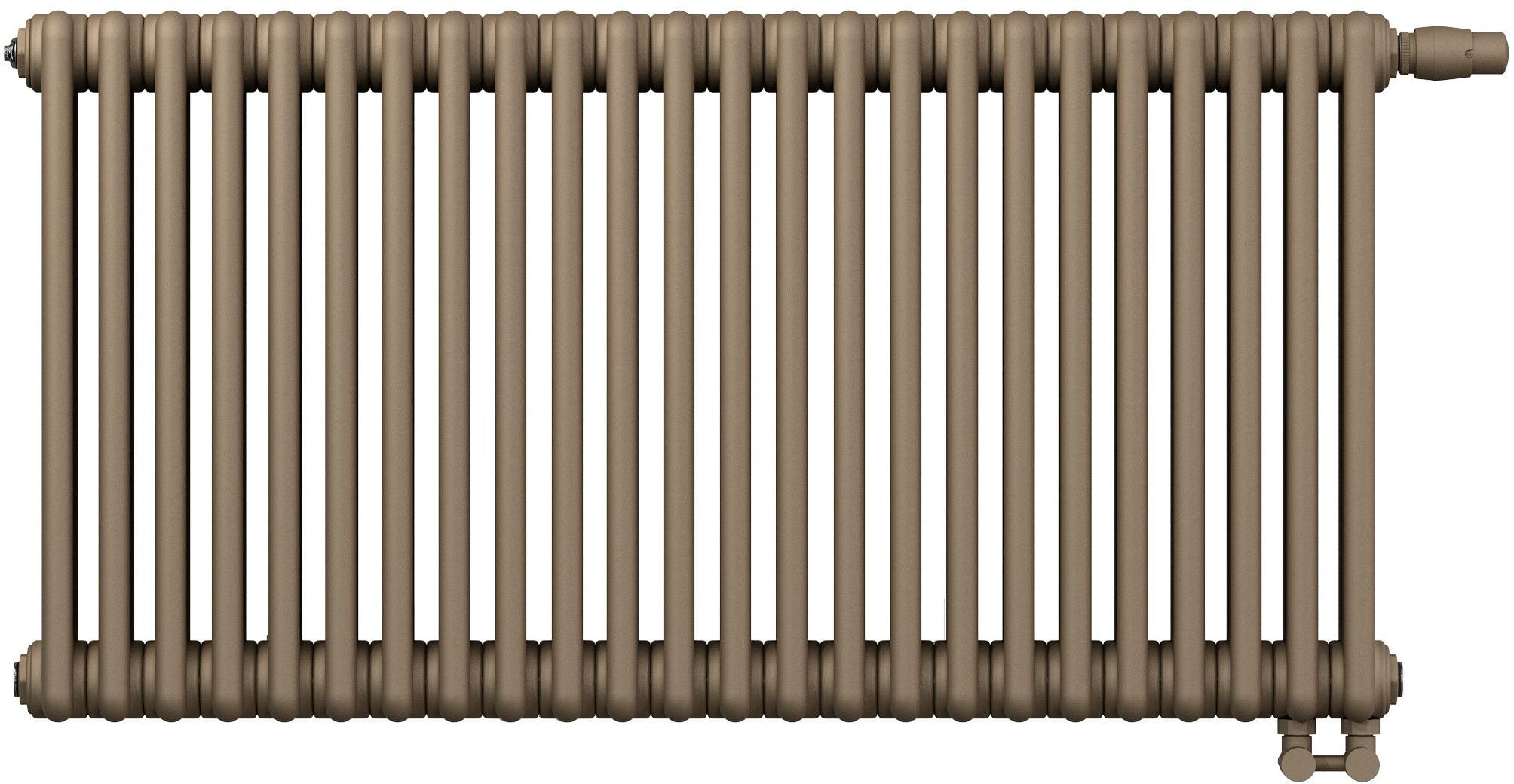 Irsap Tesi 3 szobai radiátor 56.5x108 cm podłączenie alsó IRS-TES-3056-24-2C-D