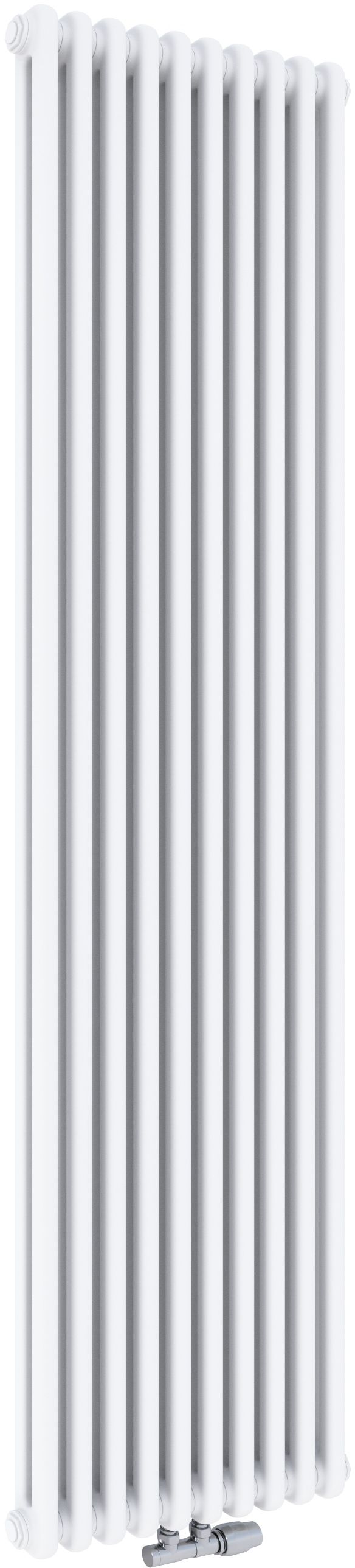 Irsap Tesi 2 szobai radiátor 45x180 cm podłączenie alsó fehér IRS-TES-2180-10-B-50