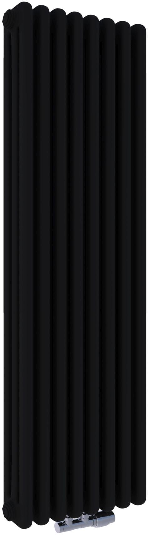 Irsap Tesi 2 szobai radiátor 90x36 cm podłączenie alsó fekete IRS-TES-2090-08 K1-5