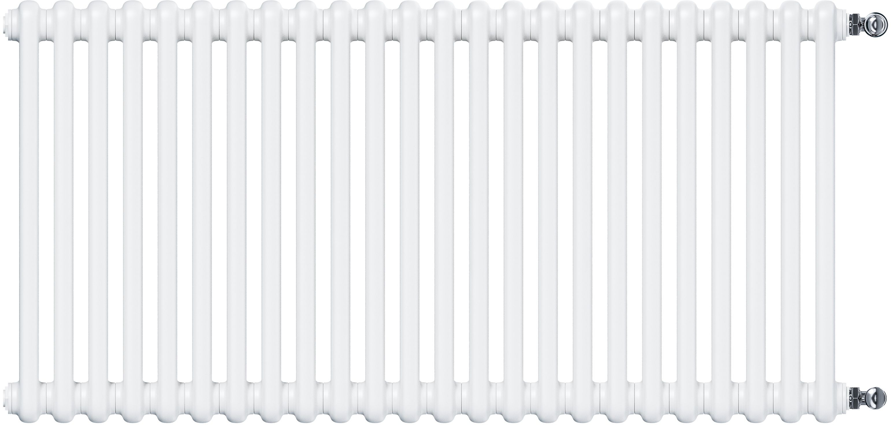 Irsap Tesi 3 szobai radiátor 56.5x108 cm podłączenie oldalsó fehér IRS-TES-3056-24-B-B