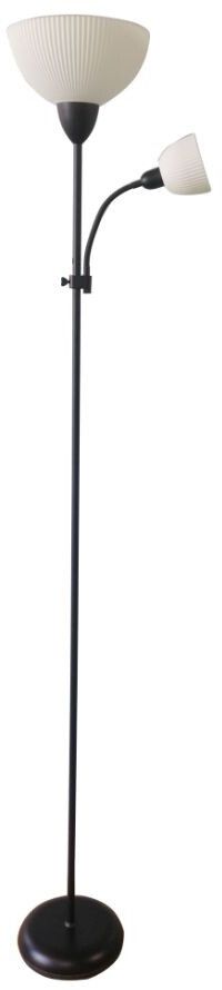 Rabalux Action állólámpa 2x60 W fekete 74109