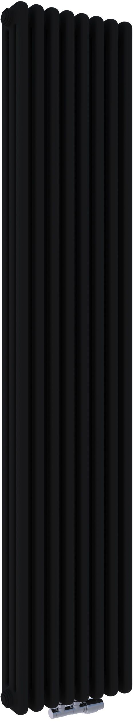 Irsap Tesi 3 szobai radiátor 200x36 cm podłączenie alsó fekete IRS-TES-3200-08 K1