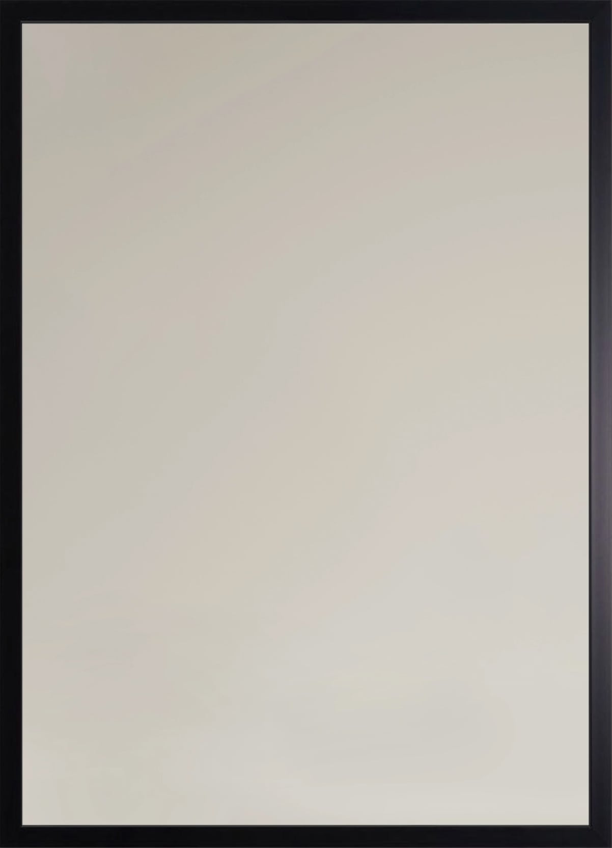Ars Longa Linea tükör 53x43 cm négyszögletes fekete LINEA4050-C