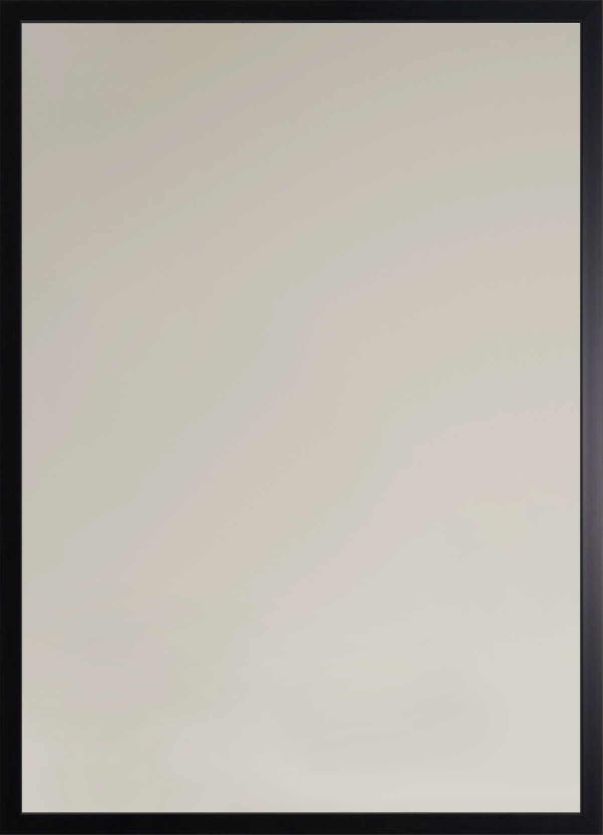 Ars Longa Linea tükör 103x53 cm négyszögletes fekete LINEA50100-C