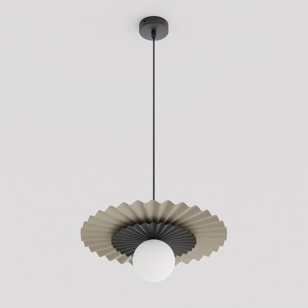 Emibig Umbra függőlámpa 1x8 W fekete-barna 1731/1