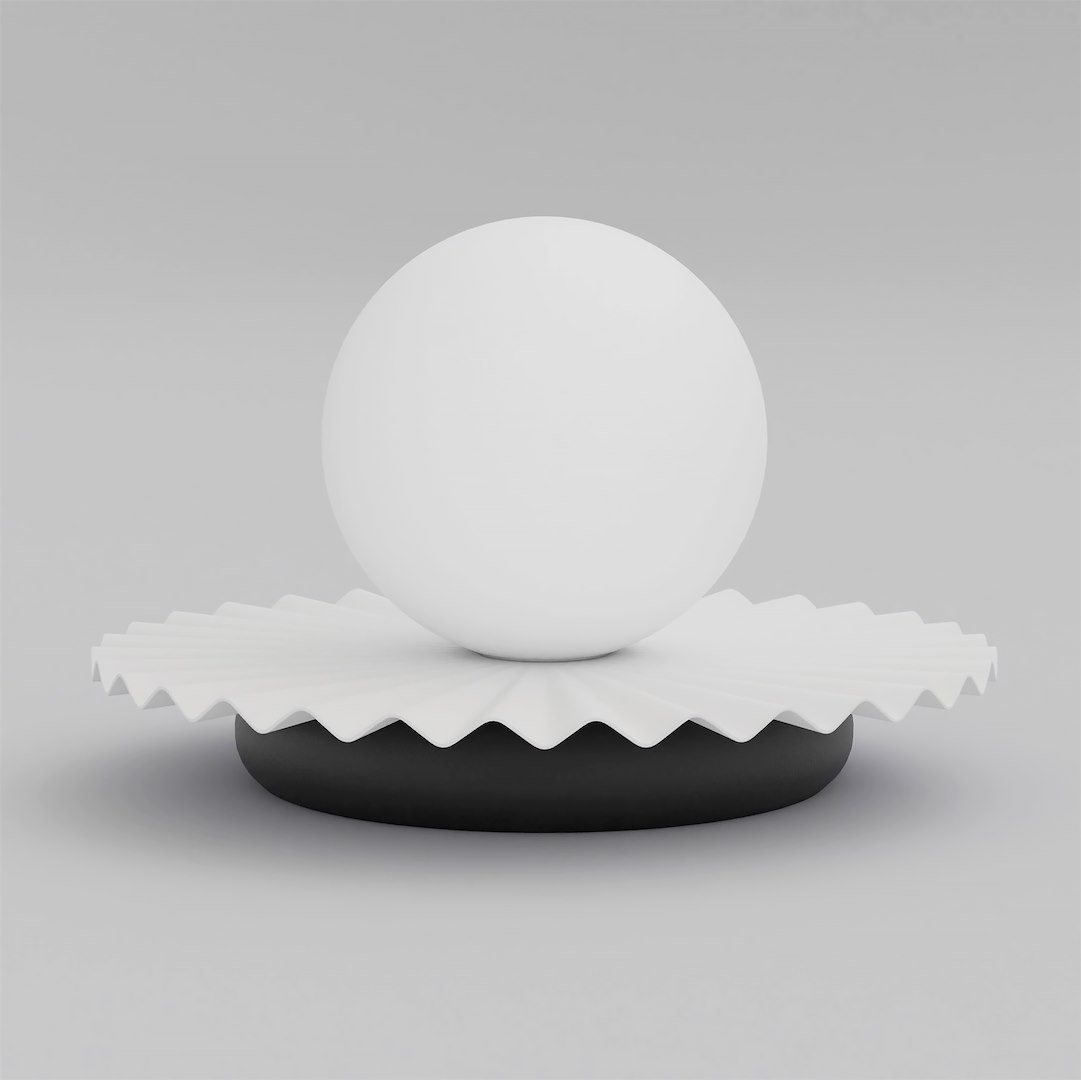 Emibig Umbra asztali lámpa 1x8 W fehér-fekete 1730/LN1