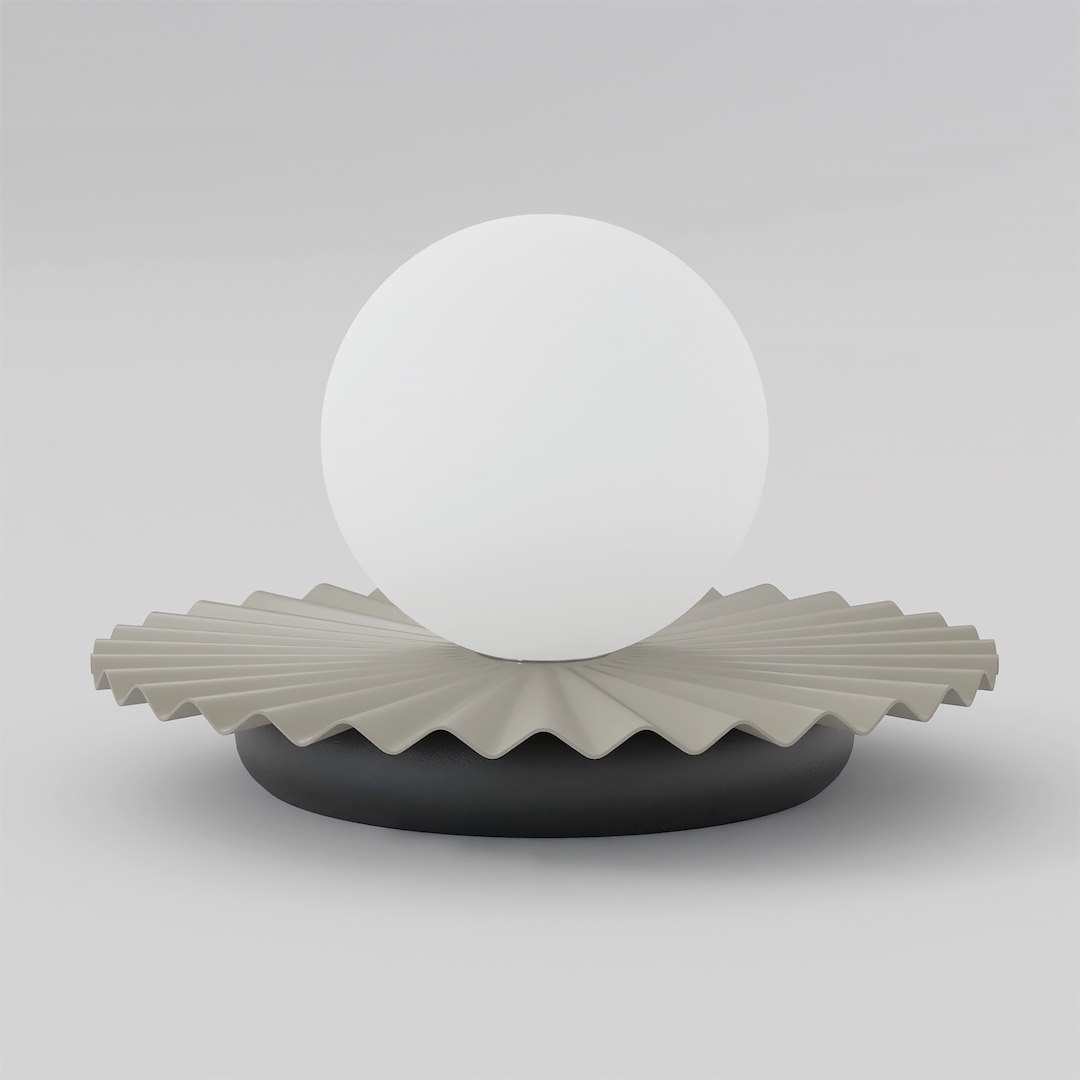 Emibig Umbra asztali lámpa 1x8 W fekete-barna 1731/LN1