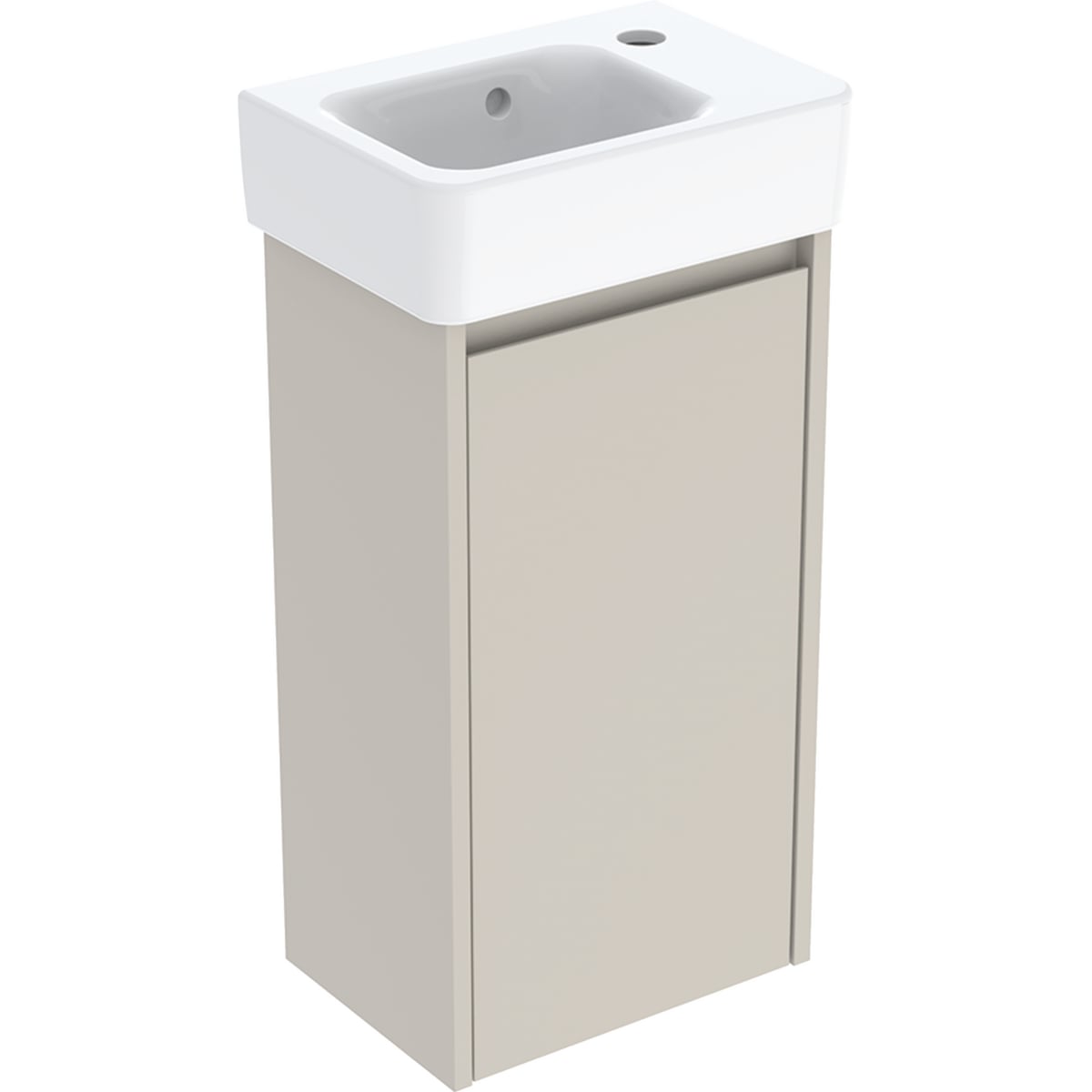 Geberit Selnova Square mosdó szekrénnyel 36 cm 504.130.DB.1