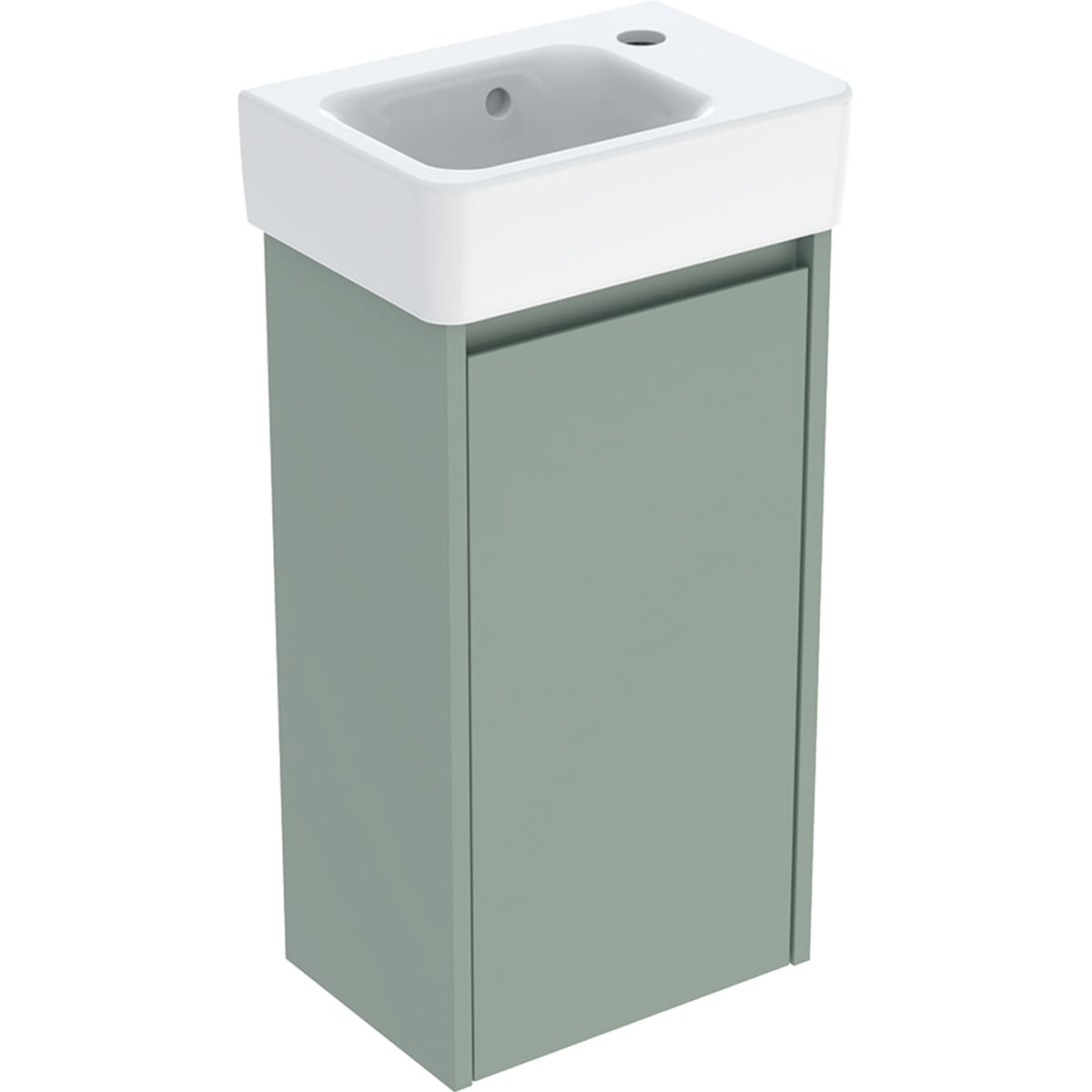 Geberit Selnova Square mosdó szekrénnyel 36 cm 504.130.IK.1