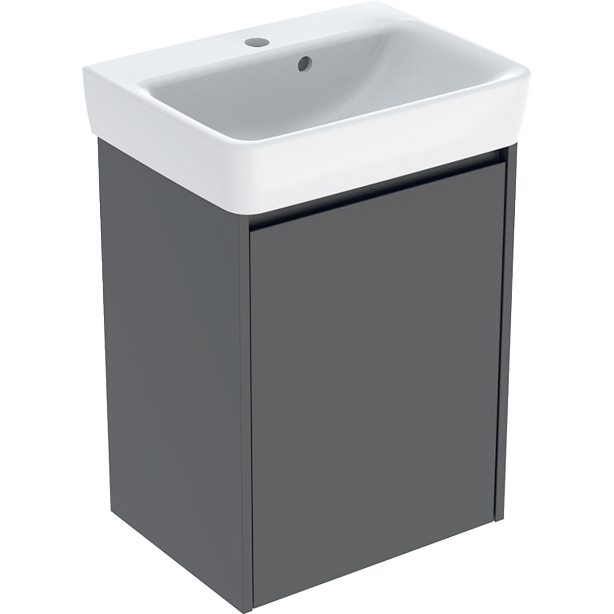 Geberit Selnova Square mosdó szekrénnyel 50 cm 504.132.JK.1