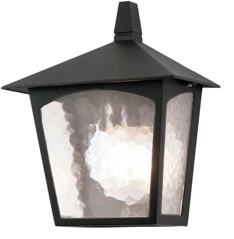 Elstead Lighting York kültéri fali lámpa 1x60 W fekete BL15-BLACK