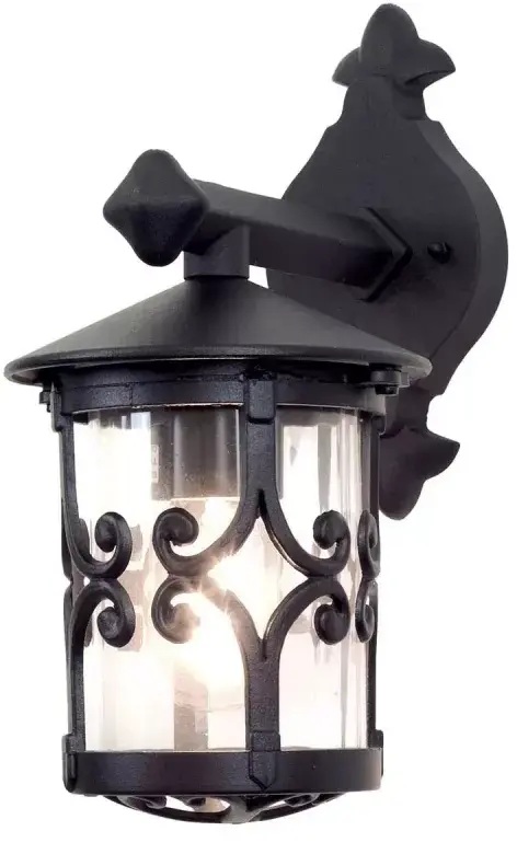 Elstead Lighting Hereford kültéri fali lámpa 1x60 W fekete BL8-BLACK