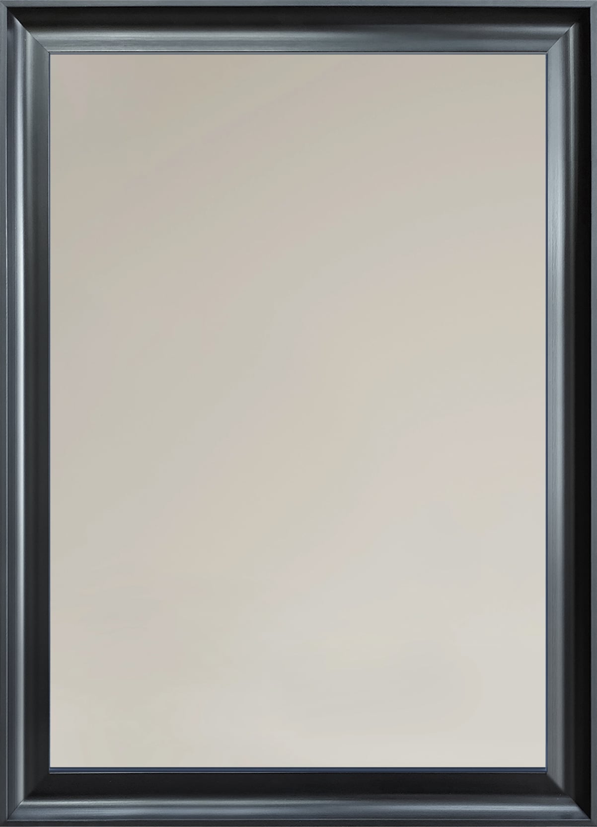 Ars Longa Oslo tükör 78.4x58.4 cm négyszögletes fekete OSLO5070-C