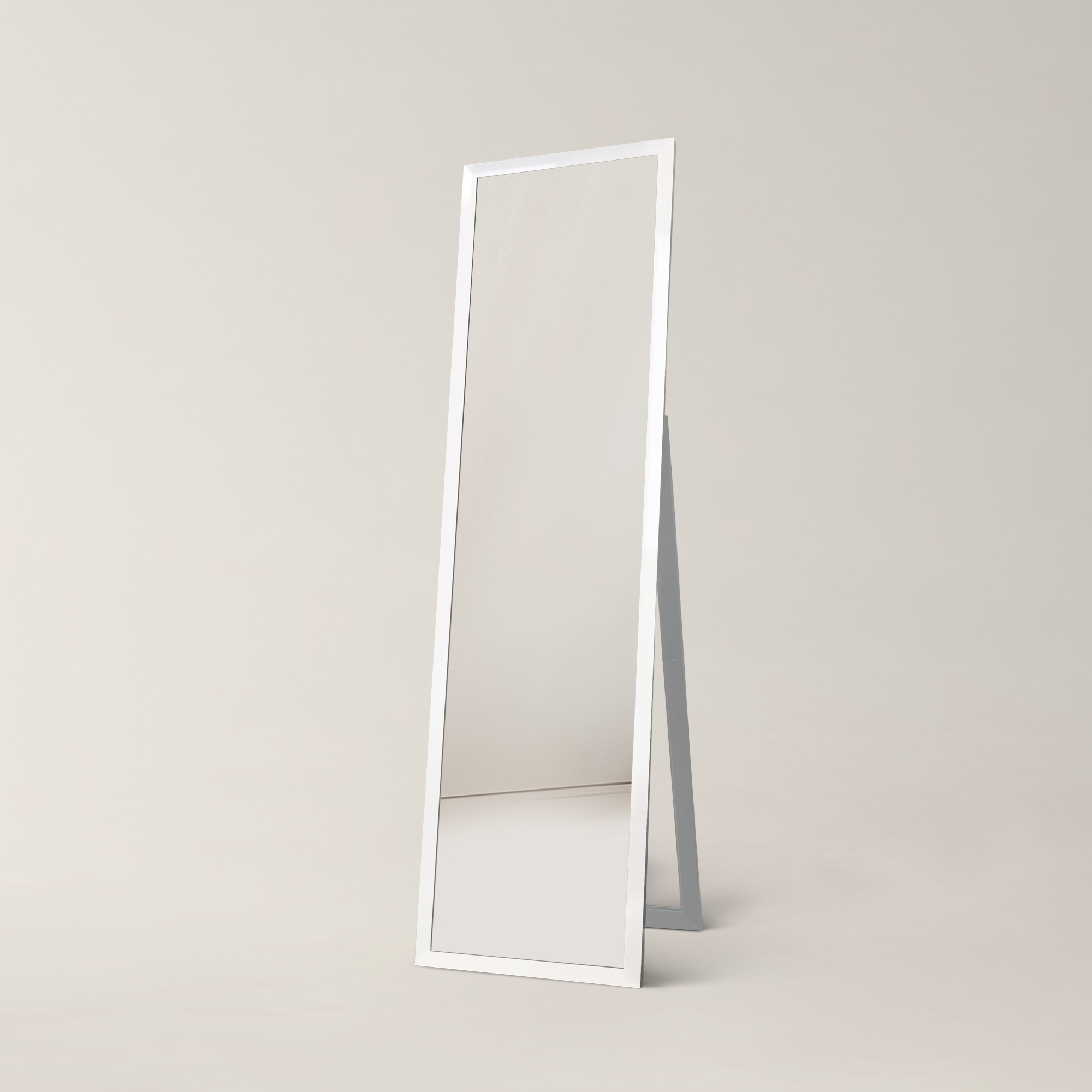 Ars Longa Slim tükör 39.8x159.8 cm négyszögletes fehér LS-SLIM32152-B