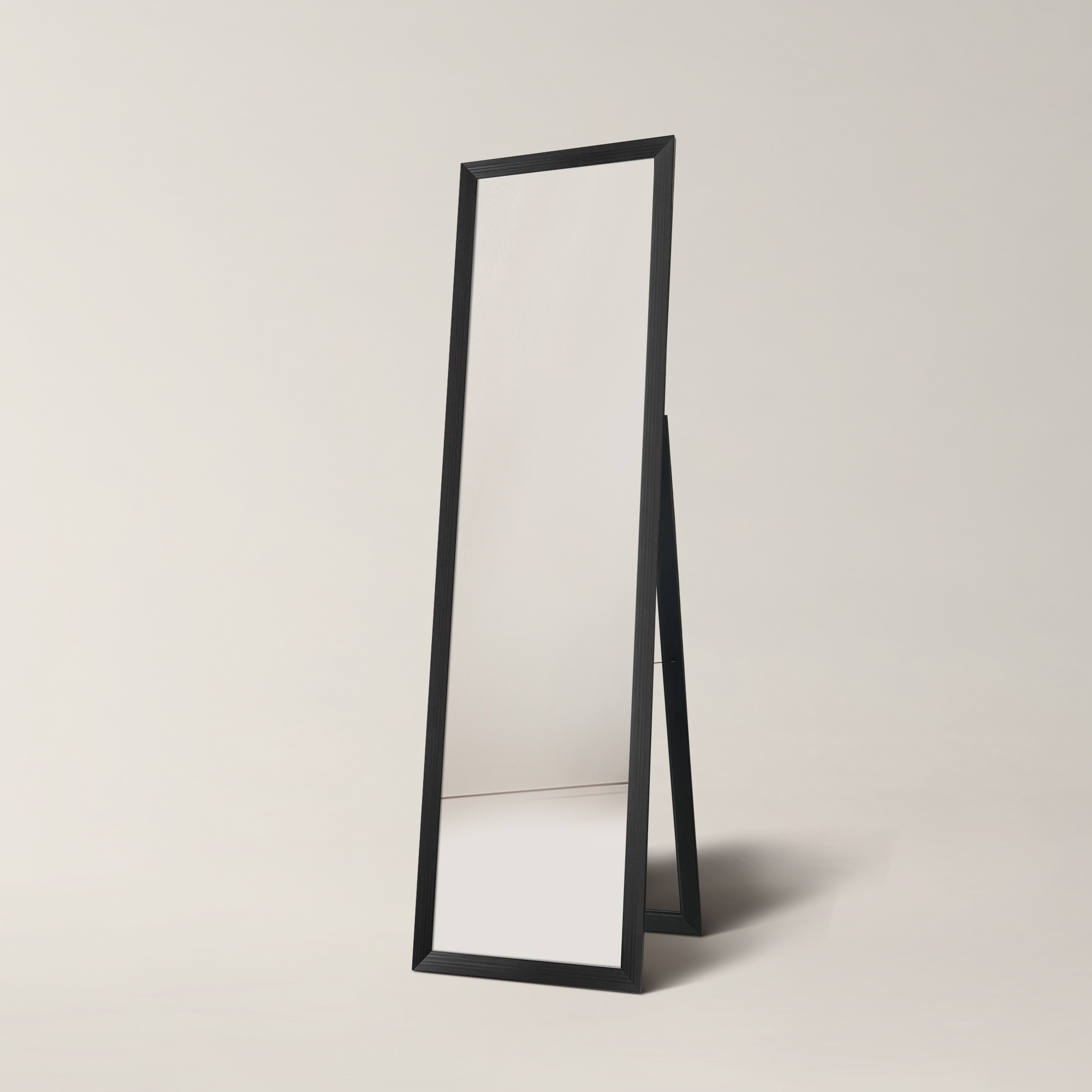 Ars Longa Slim tükör 57.8x167.8 cm négyszögletes fekete LS-SLIM50160-CS