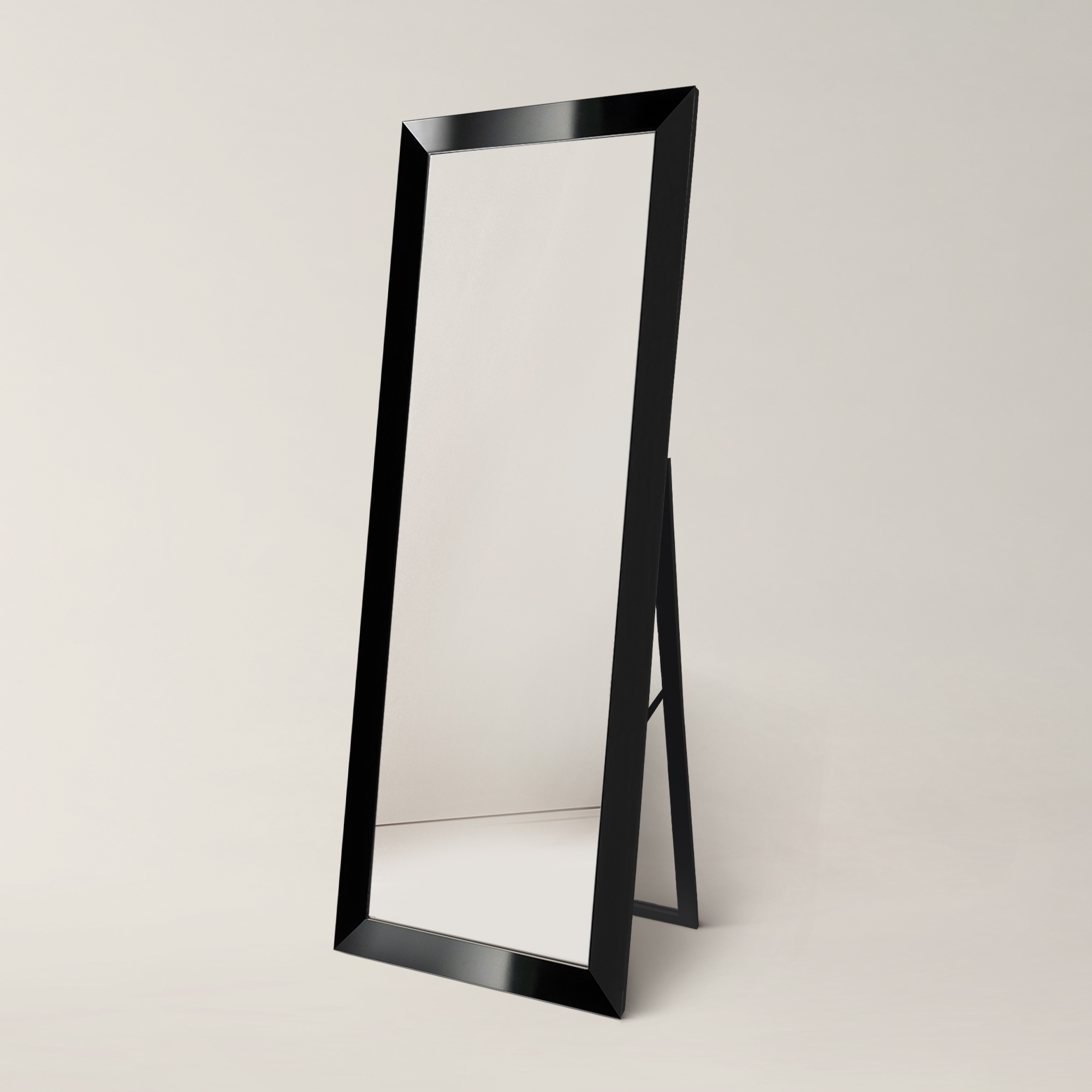 Ars Longa Milano tükör 64.6x174.6 cm négyszögletes fekete LS-MILANO50160-C