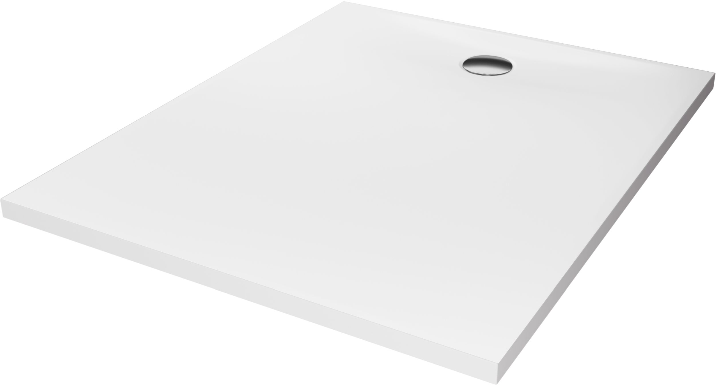 New Trendy Nex téglalap alakú zuhanytálca 100x80 cm fehér B-0457