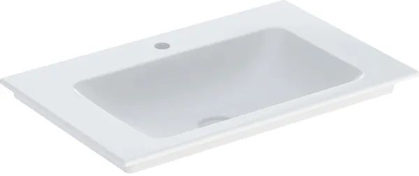 Geberit One mosdótál 105x55 cm négyszögletes beépíthető fehér fényes 505.011.01.4