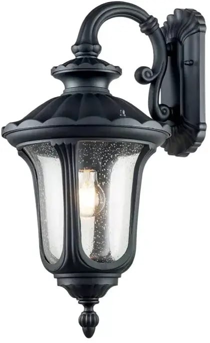 Elstead Lighting Chicago kültéri fali lámpa 1x60 W fekete CC2-M-BK