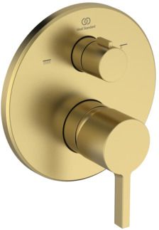 Ideal Standard Joy kád és zuhany csaptelep süllyesztett arany A8727A2