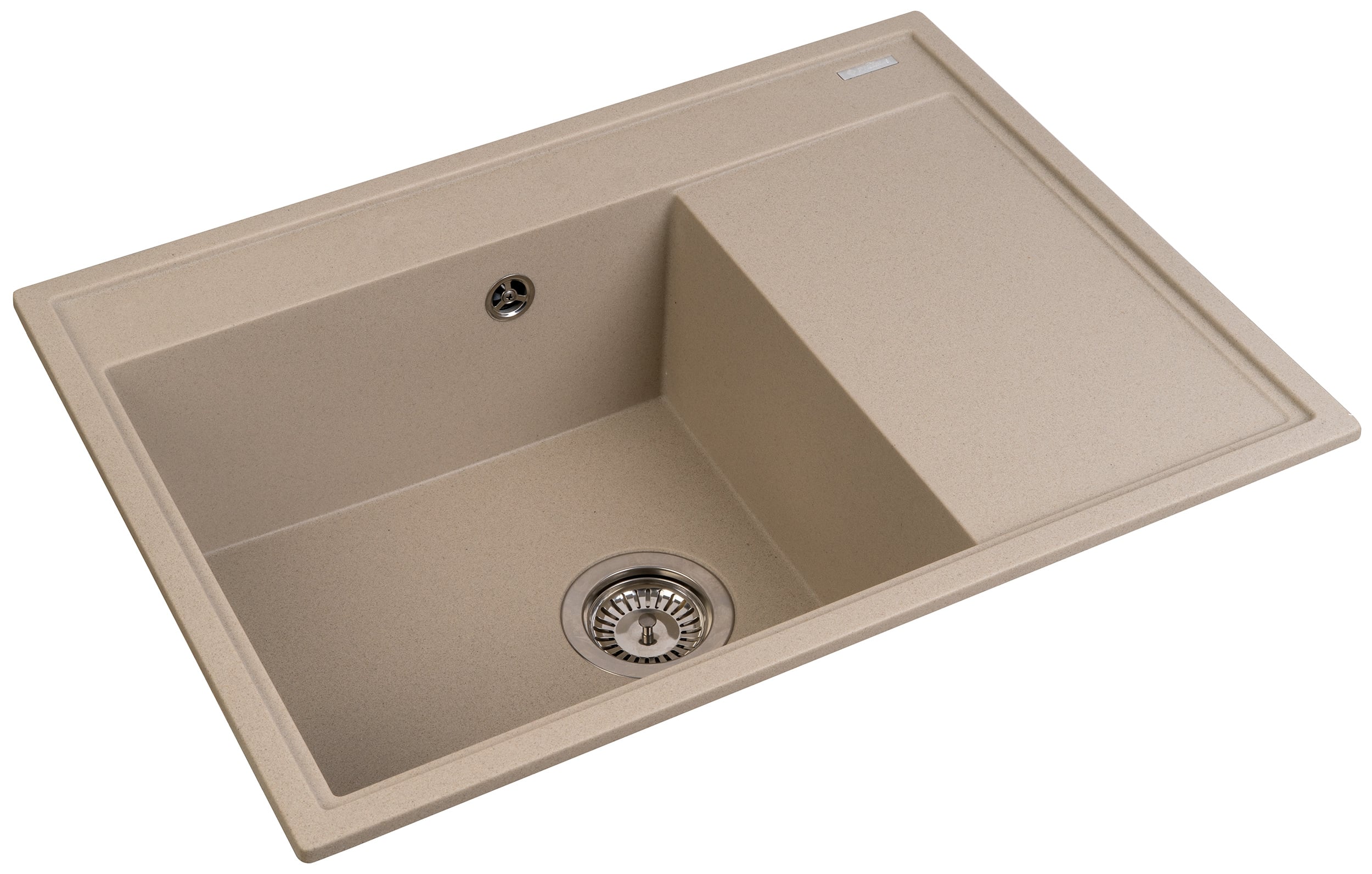 Pyramis Camea gránit mosogató 68x50 cm bézs 070223411