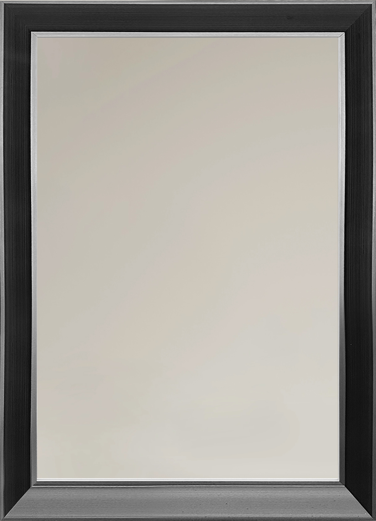 Ars Longa Alpi tükör 128.8x68.8 cm négyszögletes fekete ALPI60120-C