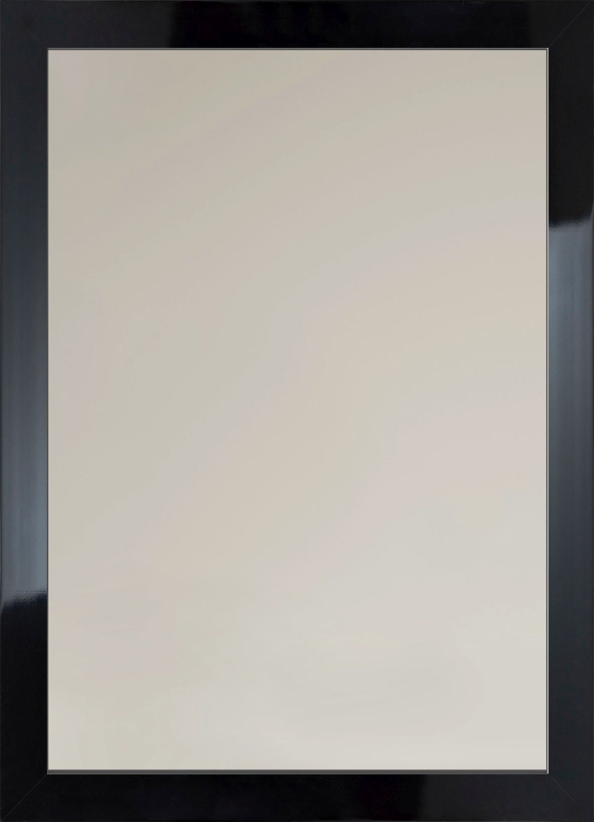Ars Longa Slim tükör 127.8x67.8 cm négyszögletes fekete SLIM60120-C