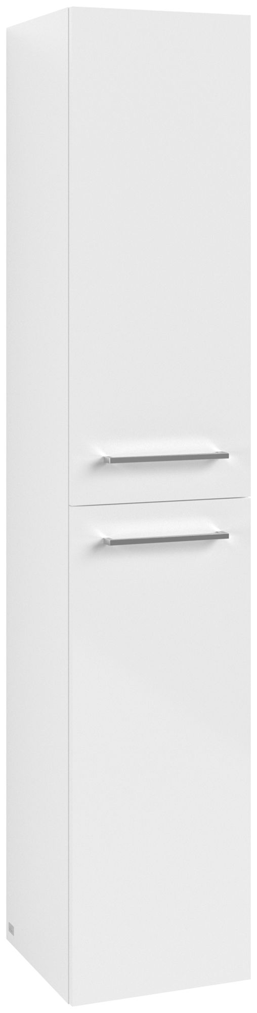 Villeroy & Boch Avento szekrény 34.6x40.4x176 cm oldalra akasztható fehér A89400VE