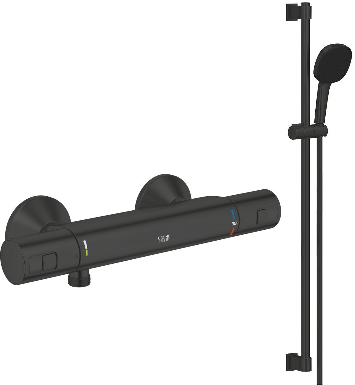 Készlet zuhanycsaptelep Grohe Precision 345942430, zuhany készlet Grohe Vitalio Comfort 269302431